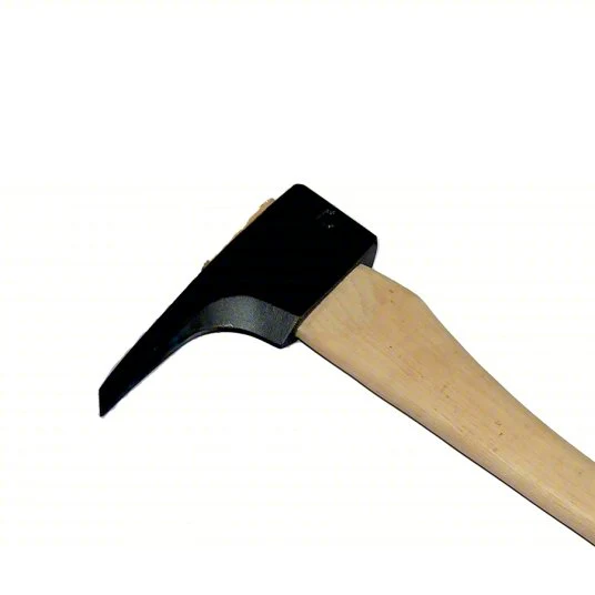 1.5# Pickaroon; 36 in Curved Hickory Handle Hung proud w/ wood and medium flat steel wedge - Image 3
