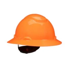 3M™ SecureFit™ Full Brim Hard Hat H-807SFR-UV, Hi-Vis Orange, 4-Point Pressure Diffusion Ratchet Suspension, with UVicator - Image 5