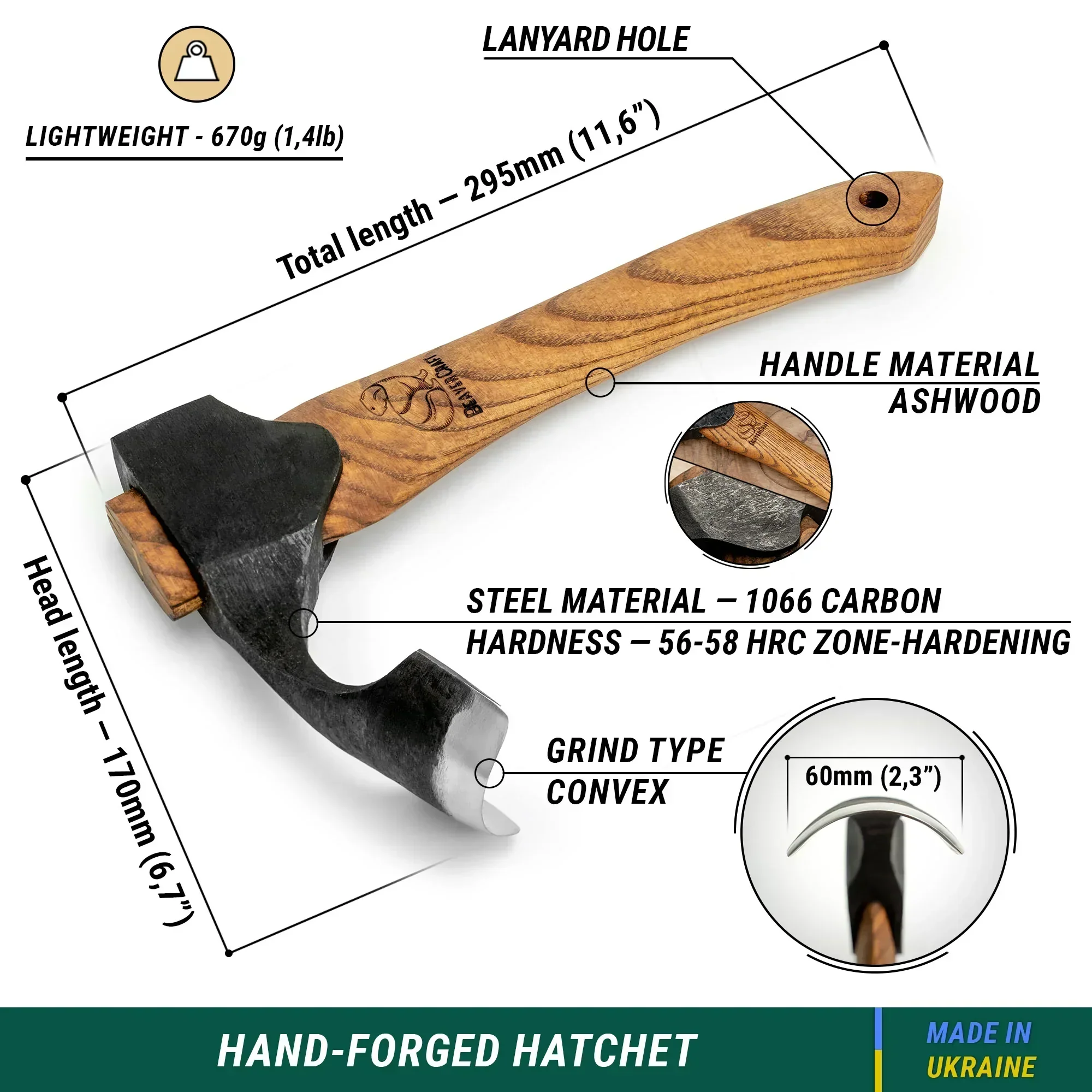 AX2 – Compact Wood Carving Adze - Image 7