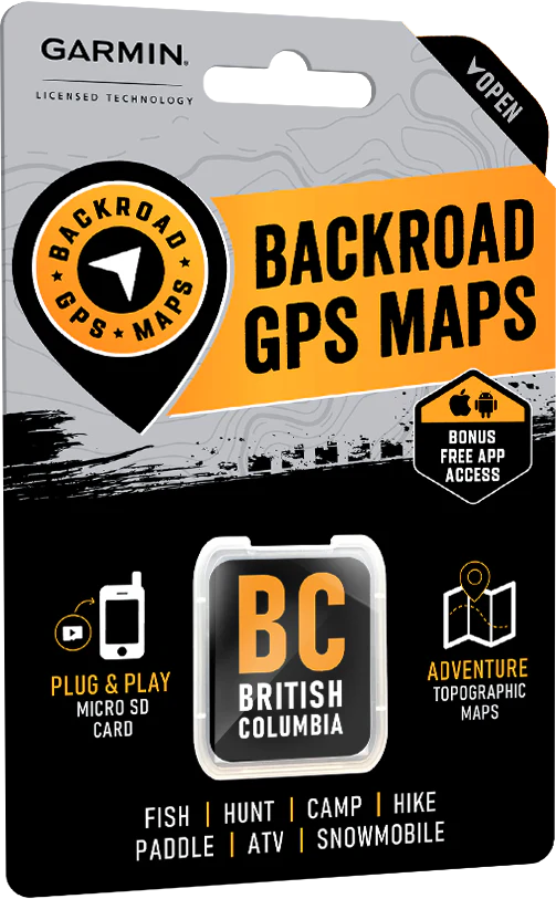 British Columbia GPS Maps