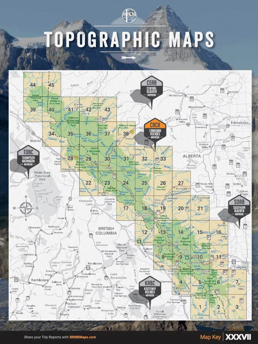 Canadian Rockies Backroad Mapbook - Image 2