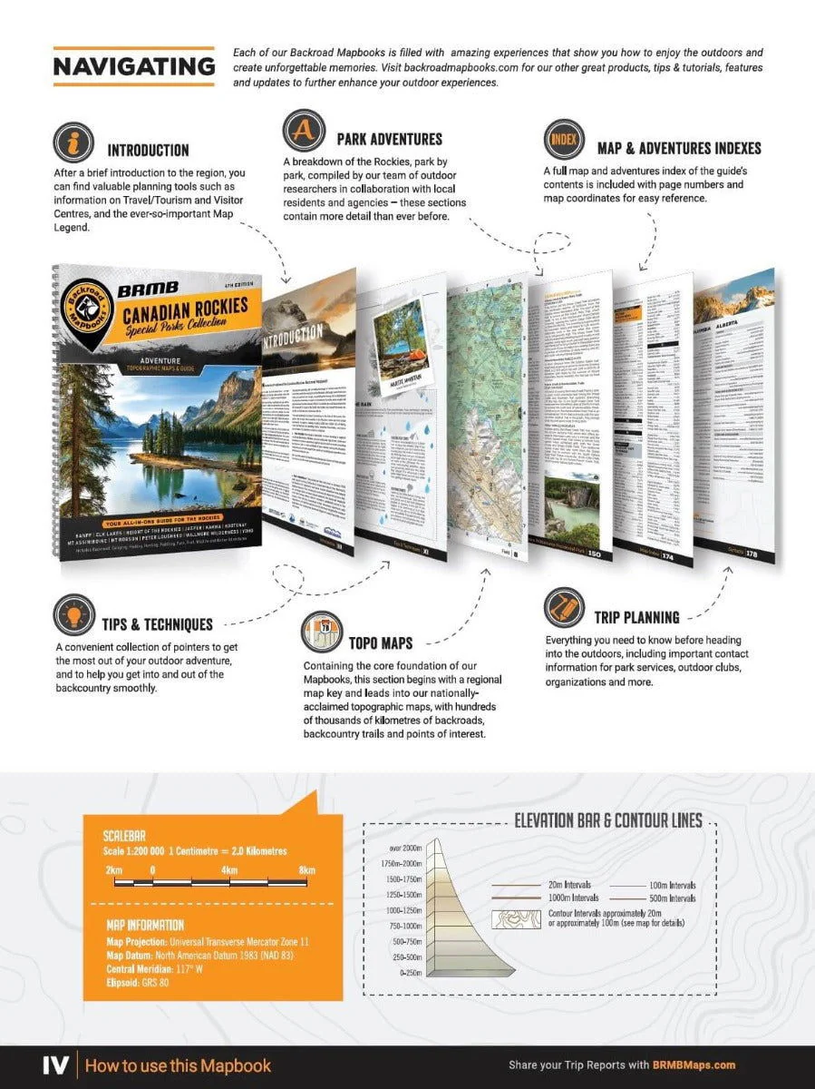 Canadian Rockies Backroad Mapbook - Image 4