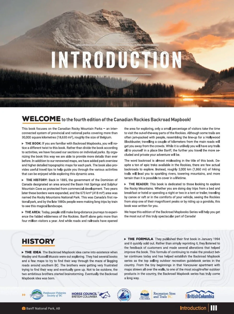 Canadian Rockies Backroad Mapbook - Image 9