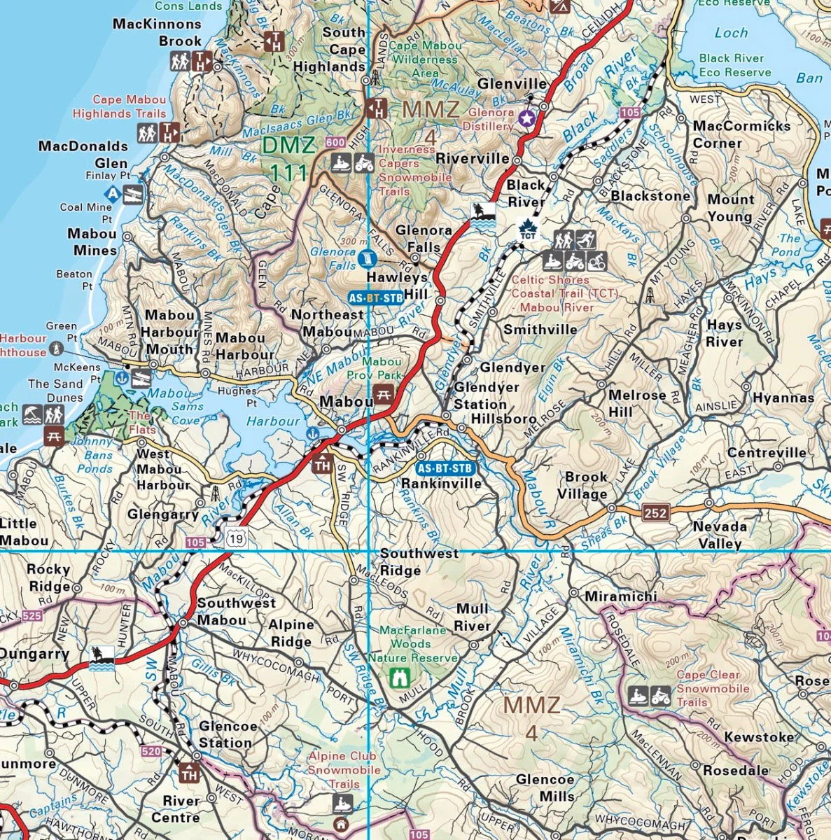 Cape Breton Island Nova Scotia - Destination Map - Image 3