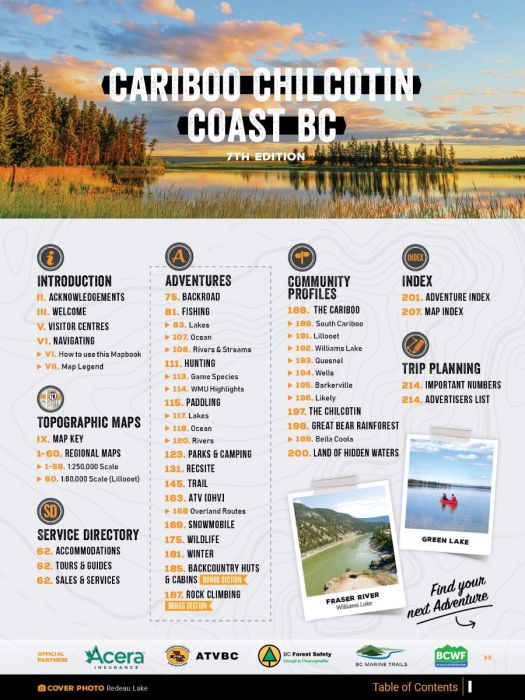 Cariboo Chilcotin Coast BC Backroad Mapbook - Image 3