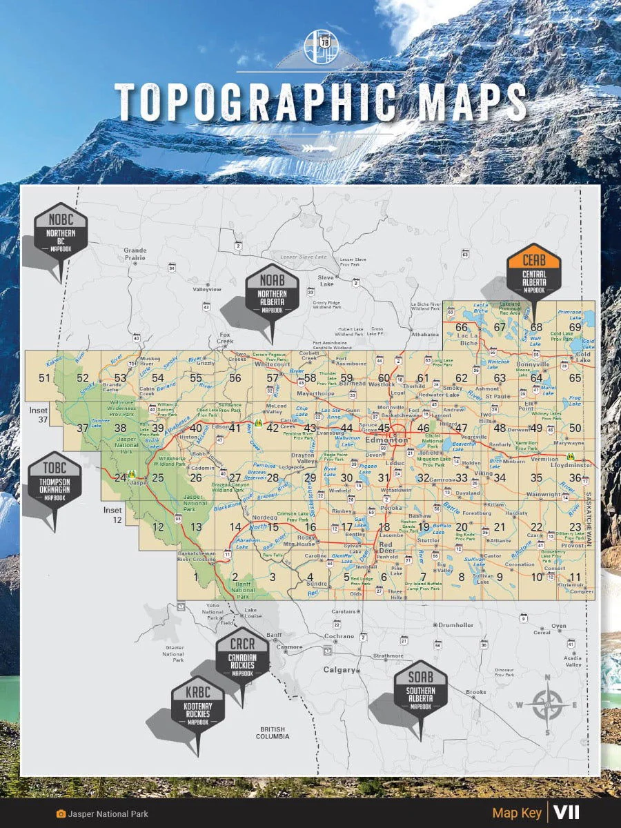 Central Alberta Backroad Mapbook - Image 2