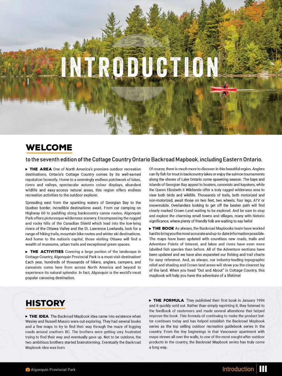 Cottage Country Ontario Backroad Mapbook - Image 4