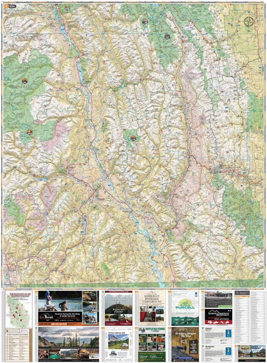 East Kootenay BC - Recreation Map - Image 3