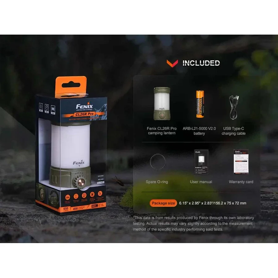 Fenix CL26R PRO Rechargeable Lantern - Image 16