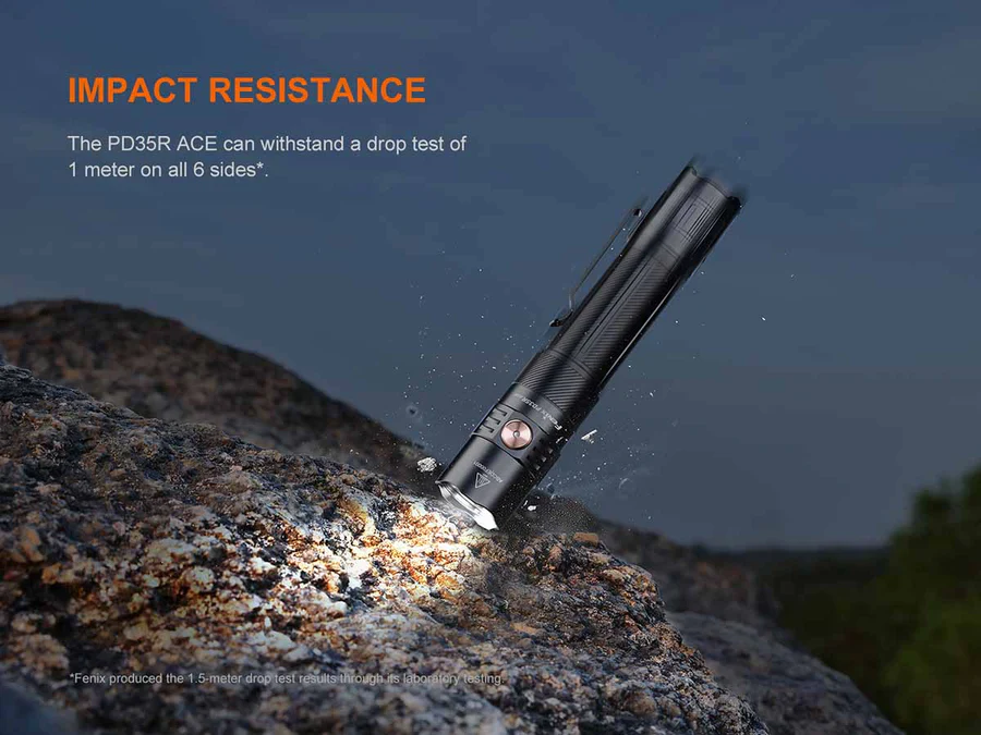 Fenix PD35R ACE Flashlight with CL01 Mini Desktop Lantern - Image 17