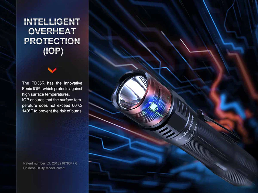 Fenix PD35R Rechargeable Flashlight - Image 9