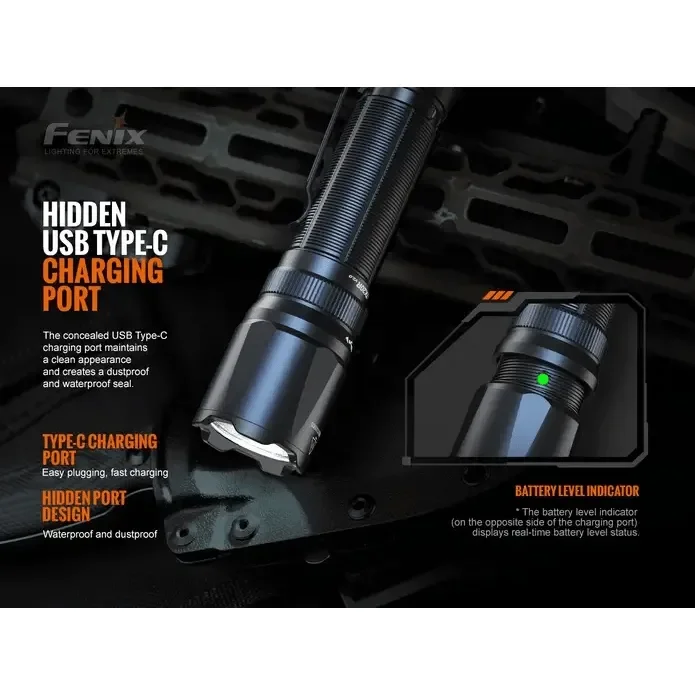 Fenix TK20R V2.0 Rechargeable LED Flashlight - 3000 Lumens - Image 10