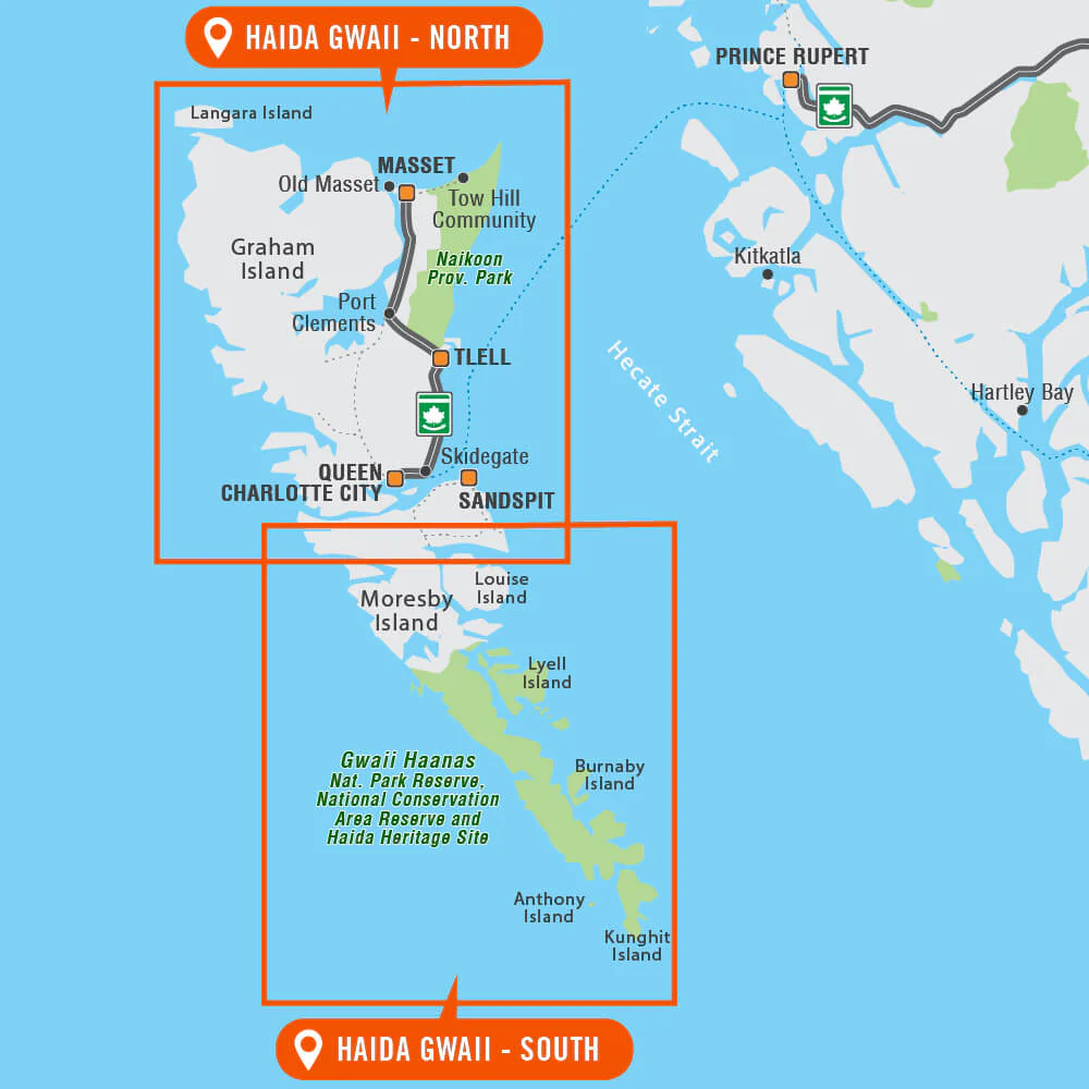 Haida Gwaii BC - Recreation Map - Image 4