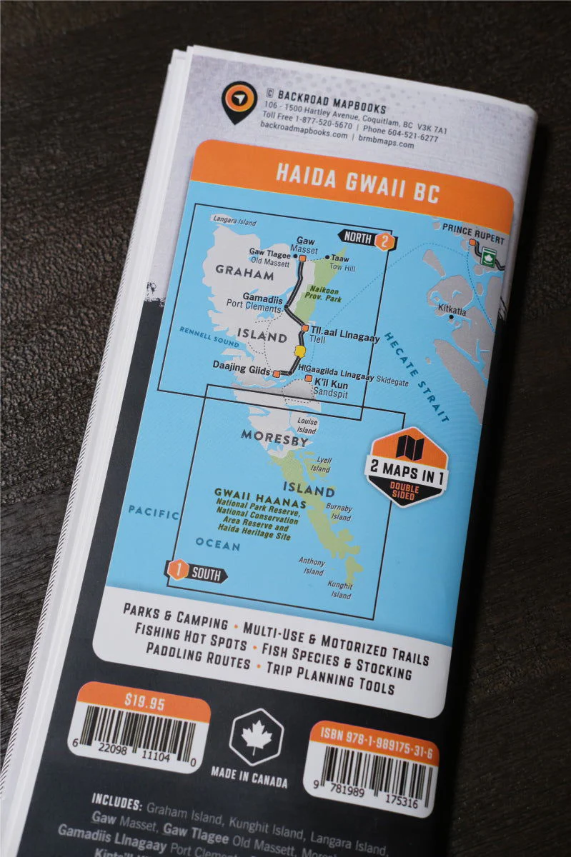 Haida Gwaii BC - Recreation Map - Image 9