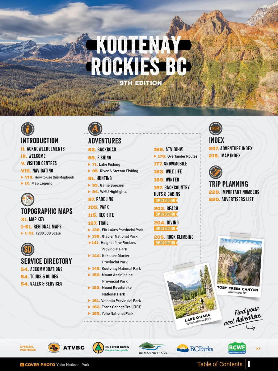 Kootenay Rockies BC Backroad Mapbook - Image 3