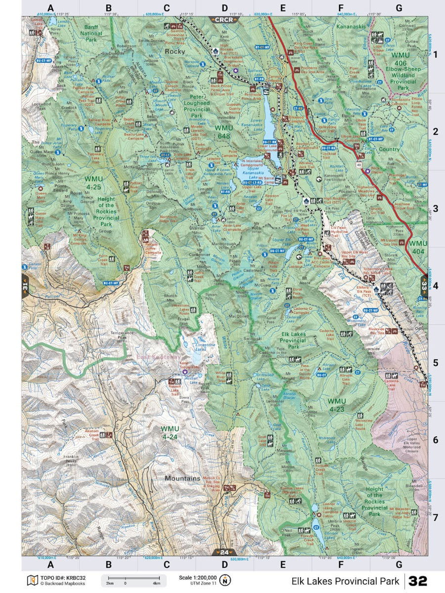 Kootenay Rockies BC Backroad Mapbook - Image 8