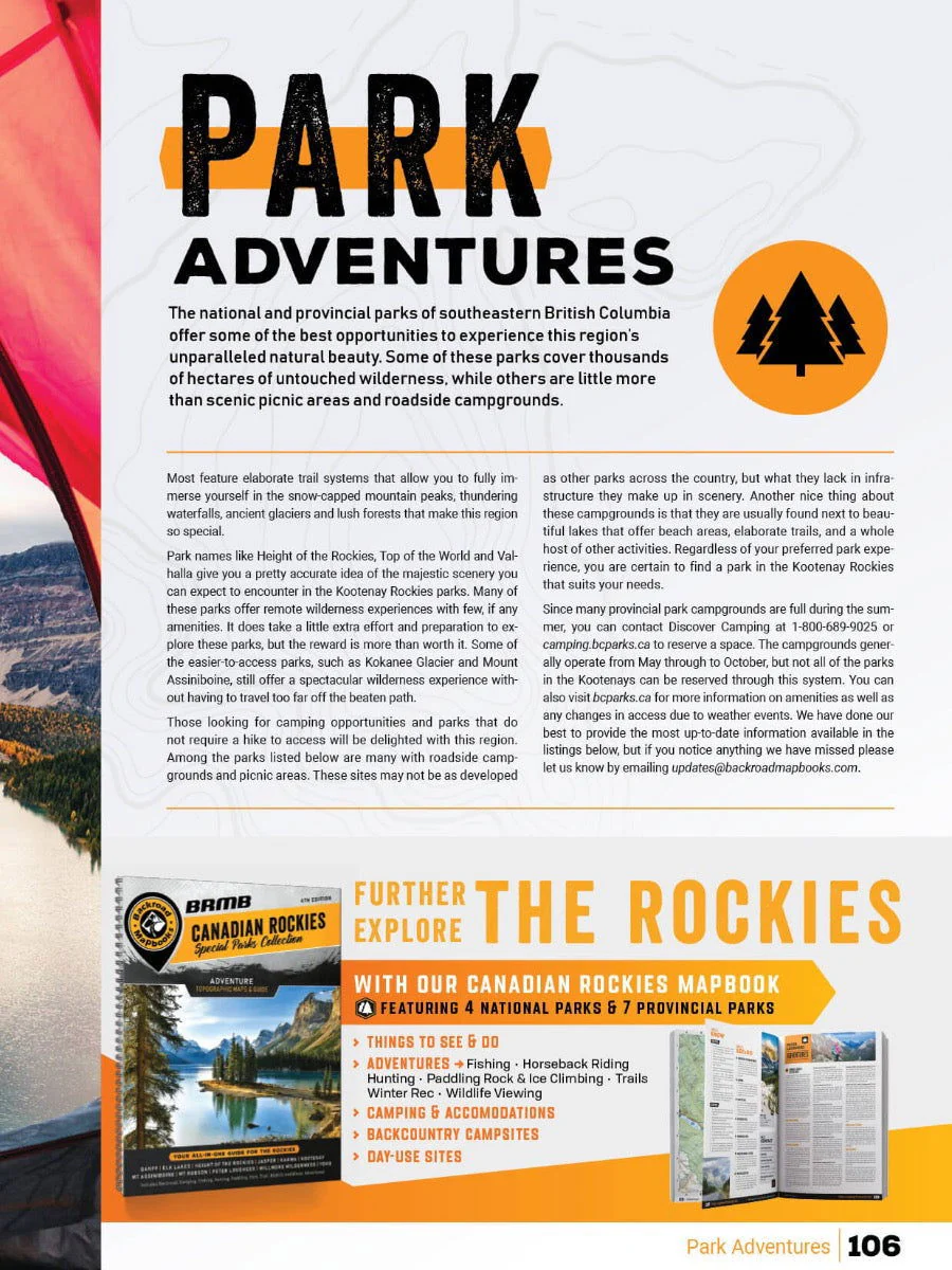 Kootenay Rockies BC Backroad Mapbook - Image 9