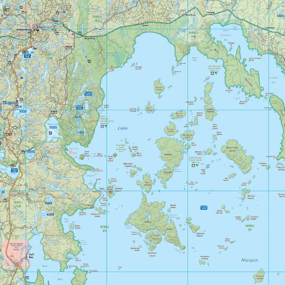 Lake Nipigon Ontario - Destination Map - Image 3