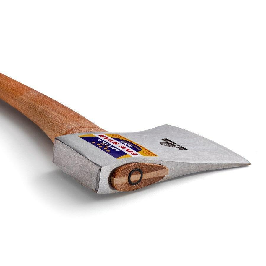 Large ARVIKA Felling Axe, Arvika Five Star Racing Axe Pattern, 4.5 lbs Premium - Image 4