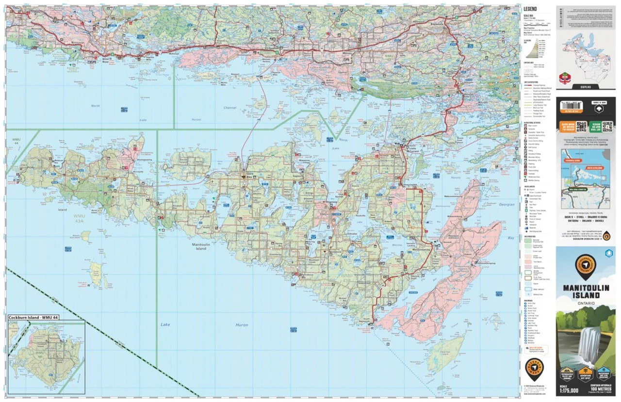 Manitoulin Island Ontario - Destination Map - Image 2