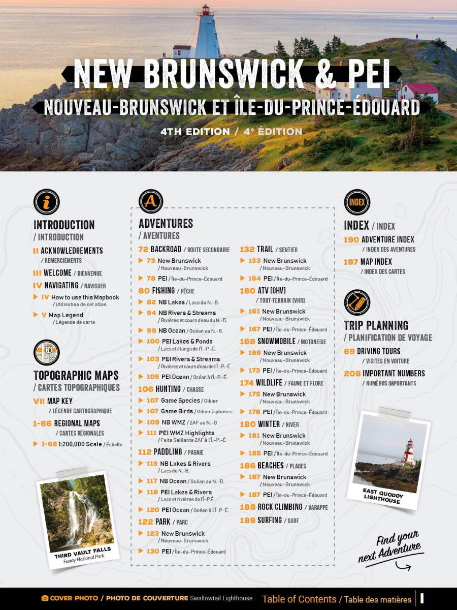 New Brunswick & PEI Backroad Mapbook - Image 3