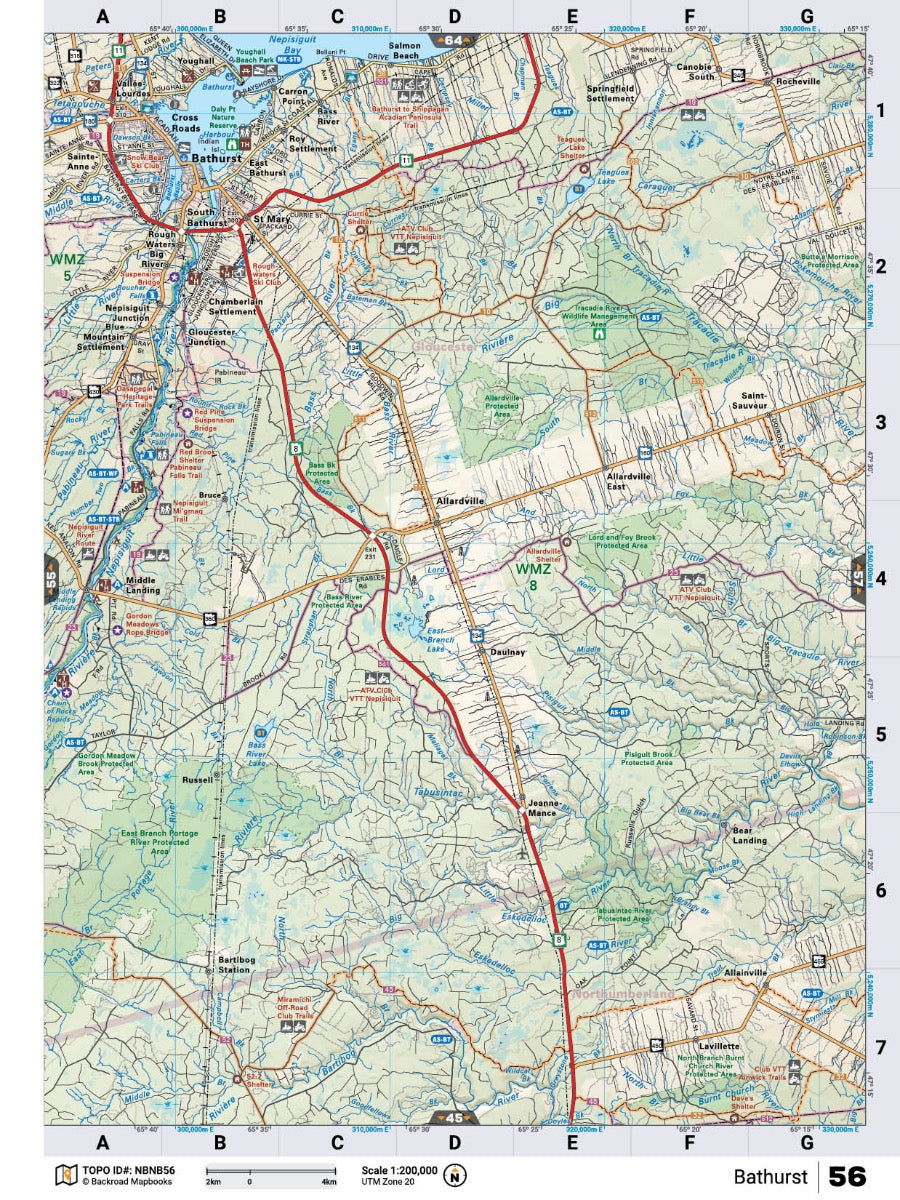 New Brunswick & PEI Backroad Mapbook - Image 7