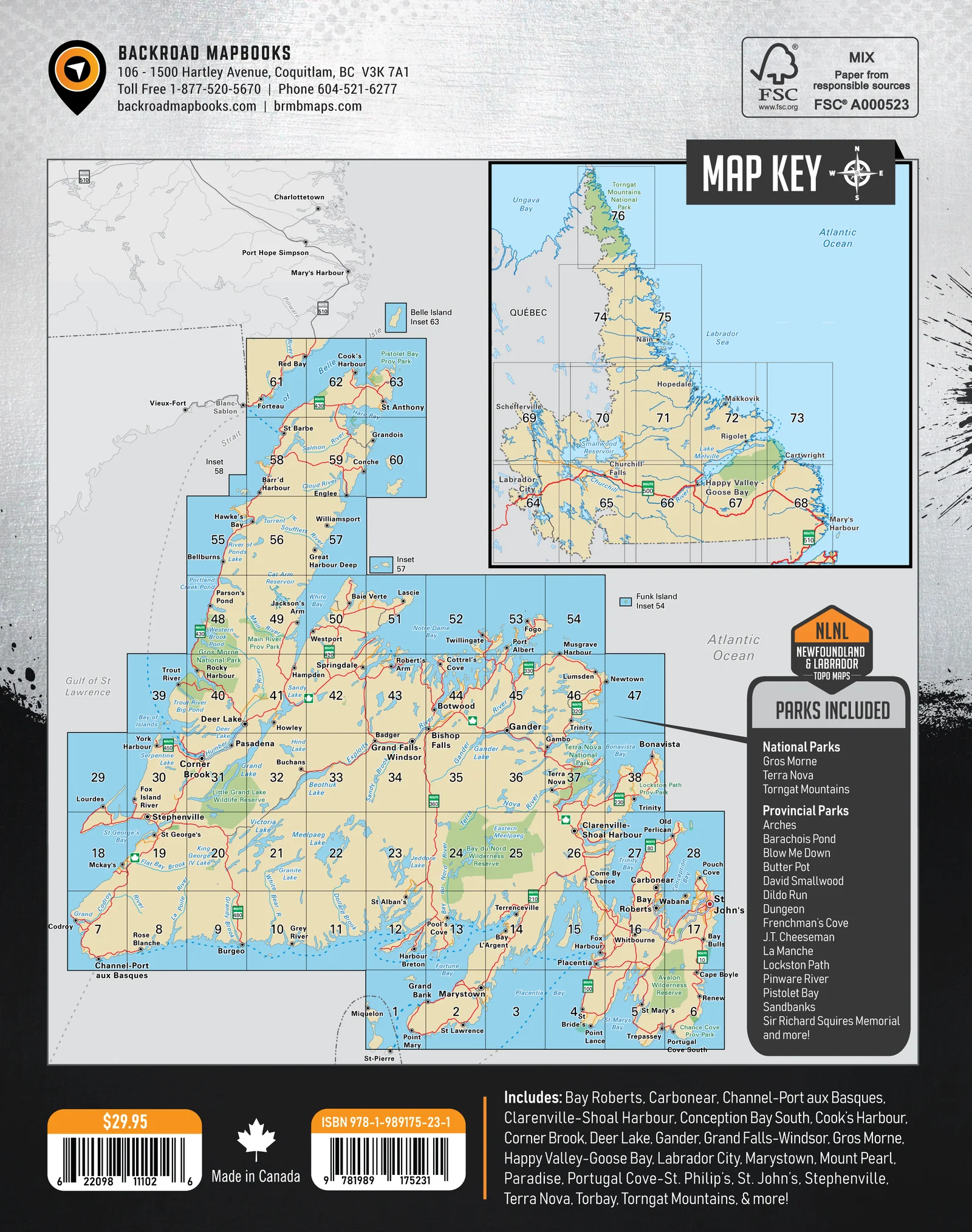 Newfoundland & Labrador Backroad Mapbook - Image 2