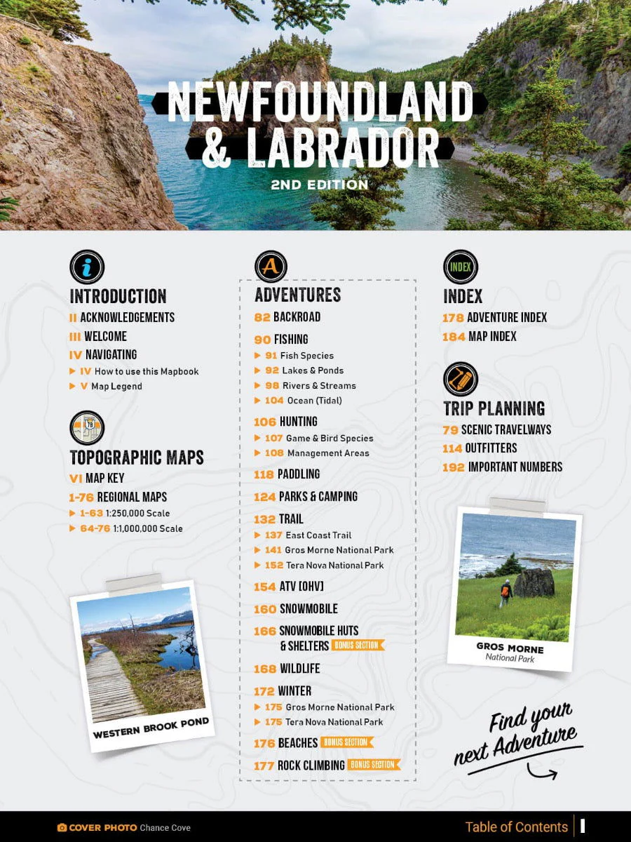 Newfoundland & Labrador Backroad Mapbook - Image 3