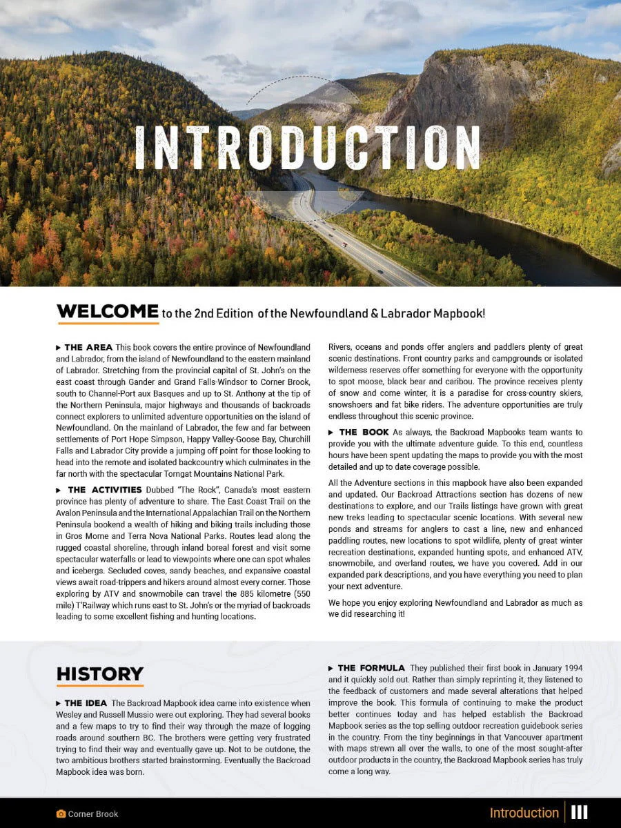 Newfoundland & Labrador Backroad Mapbook - Image 4
