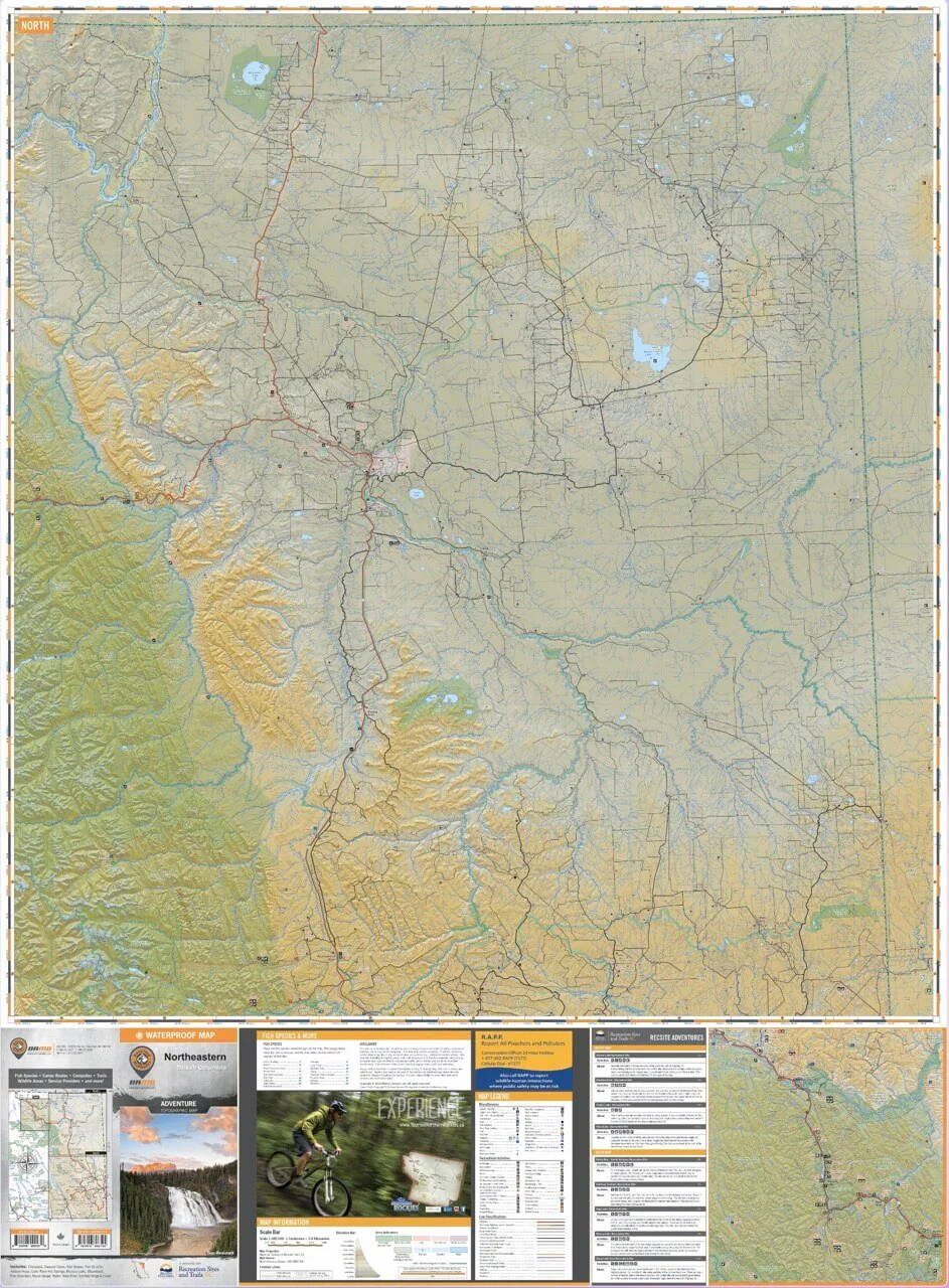 Northeastern BC - Recreation Map - Image 2