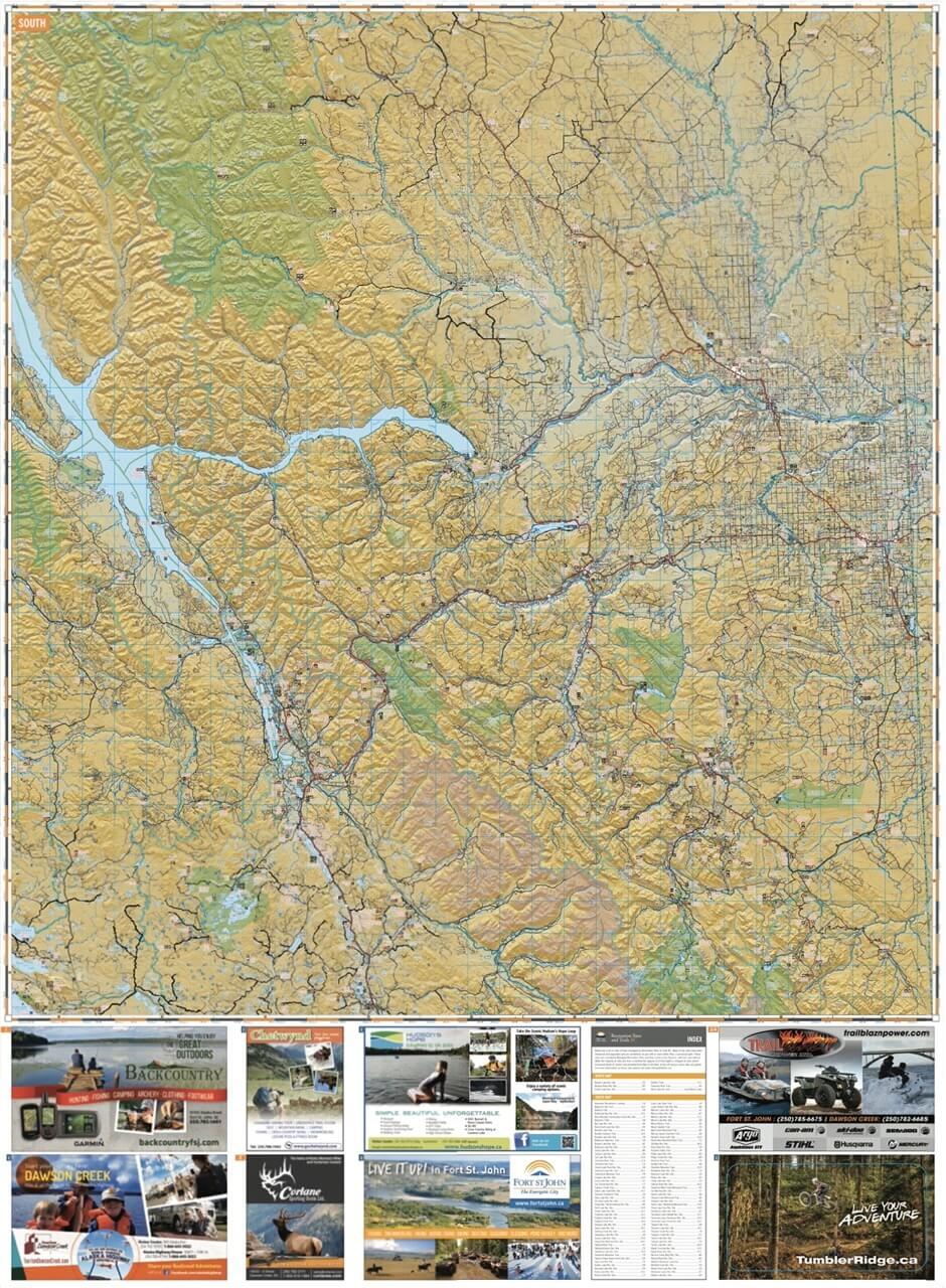 Northeastern BC - Recreation Map - Image 3
