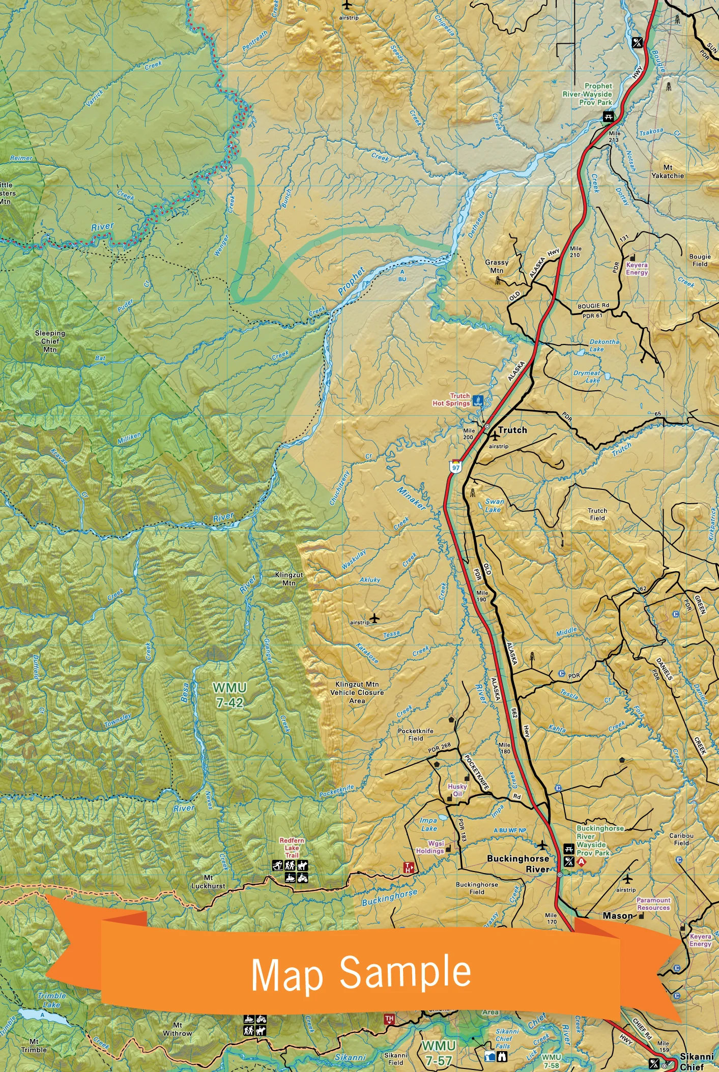 Northeastern BC - Recreation Map - Image 6