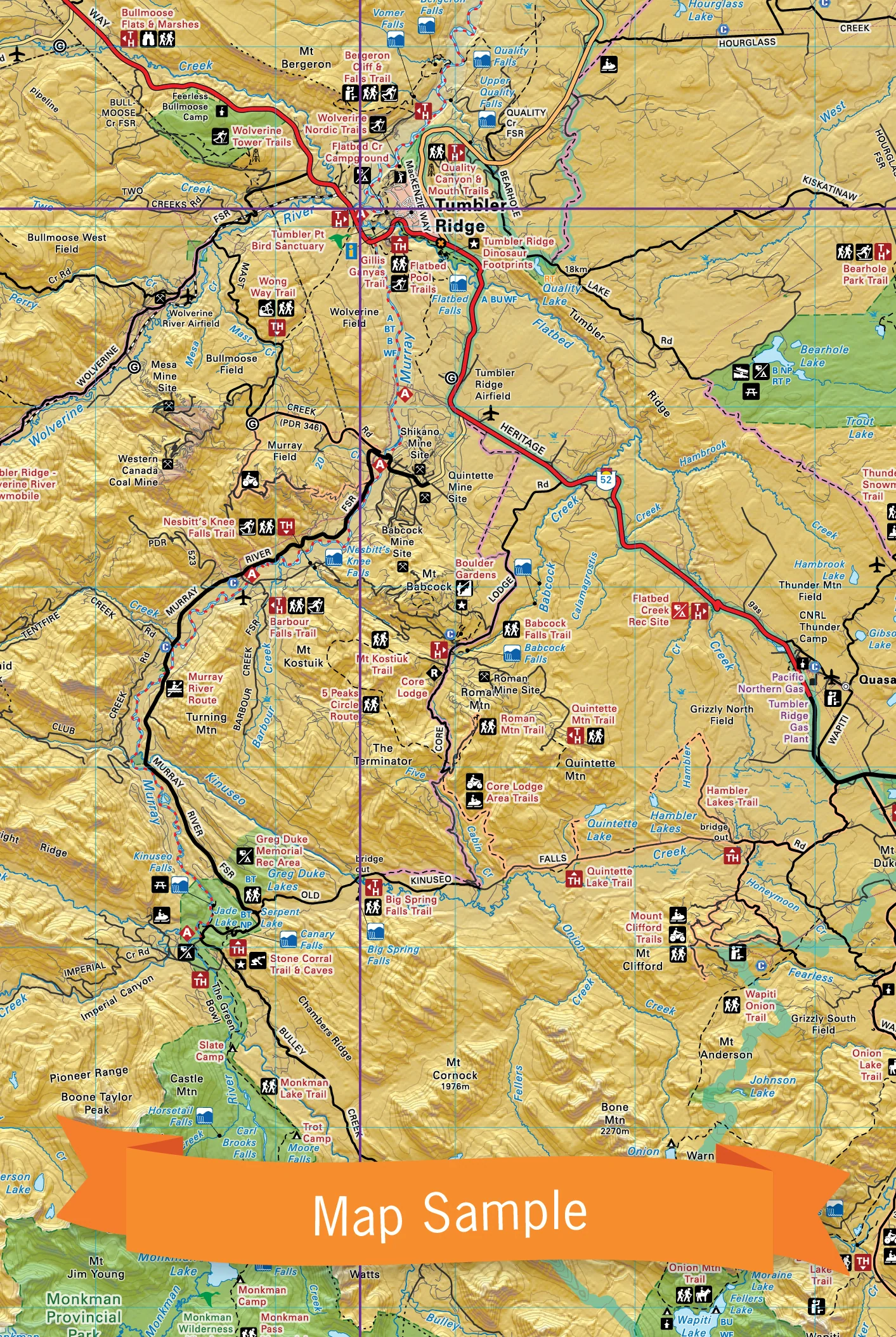 Northeastern BC - Recreation Map - Image 7
