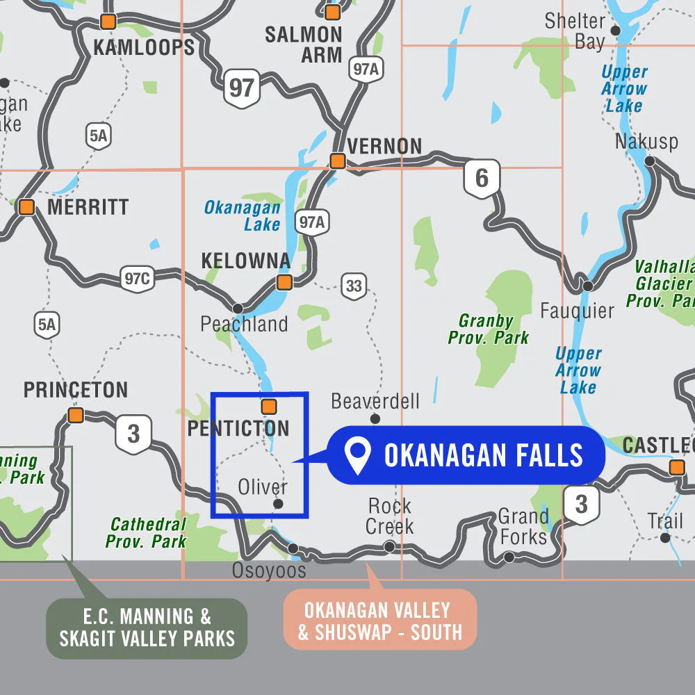 Okanagan Falls BC - Destination Map - Image 4