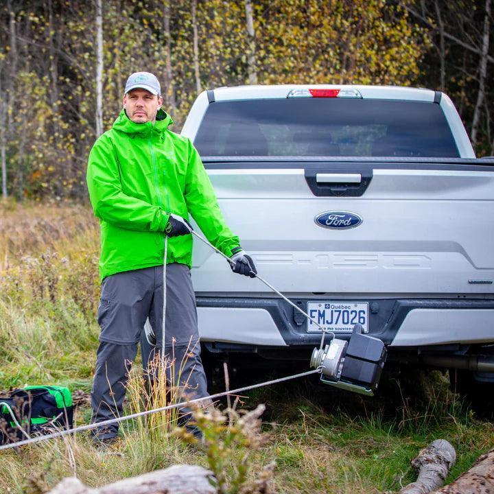 PCW3000-Li-A 80/82 V Battery Powered Pulling Winch Accessorized Package - Image 5