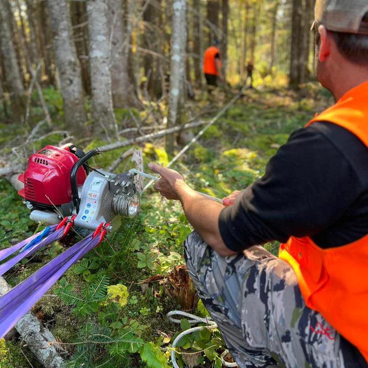 PCW4000-A GX50 Gas Powered Pulling Winch Accessorized Package - Image 6