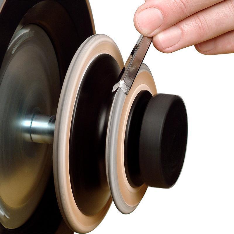 Profiled Leather Honing Wheel - Image 3