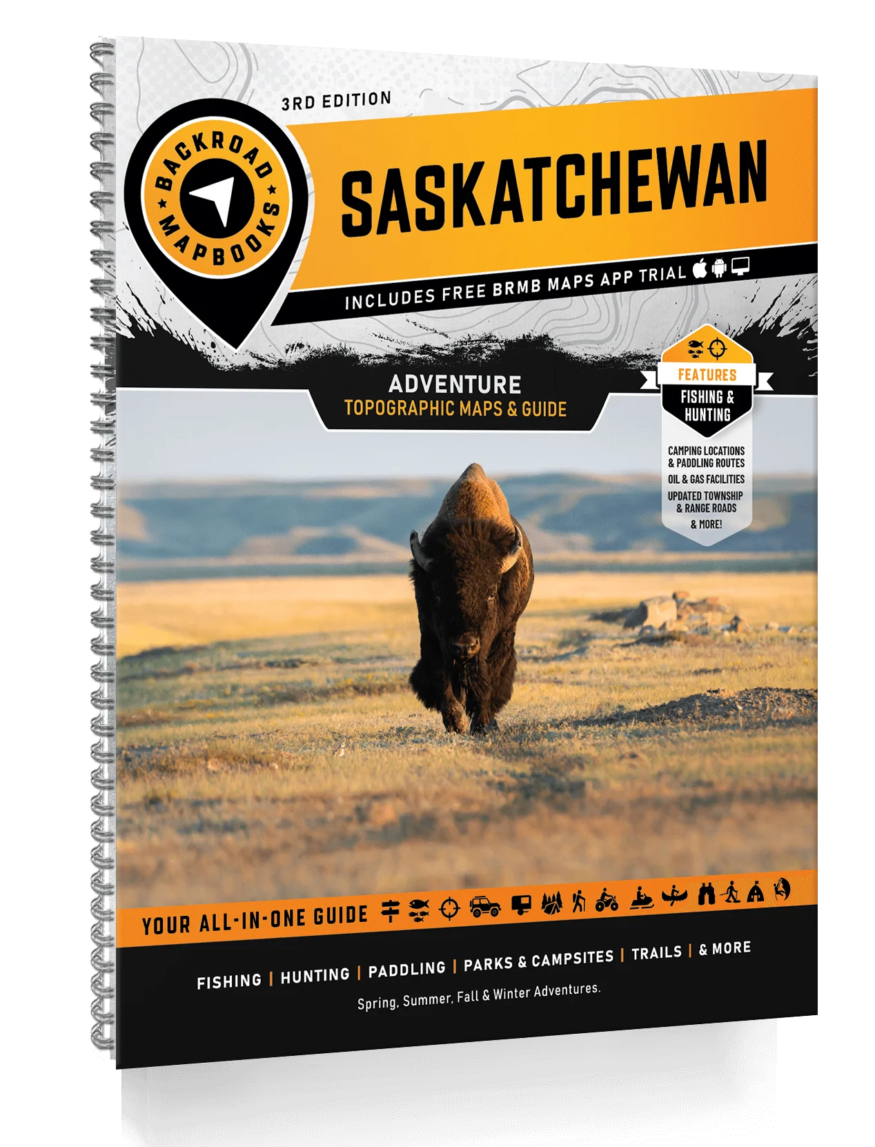 Saskatchewan Backroad Mapbook