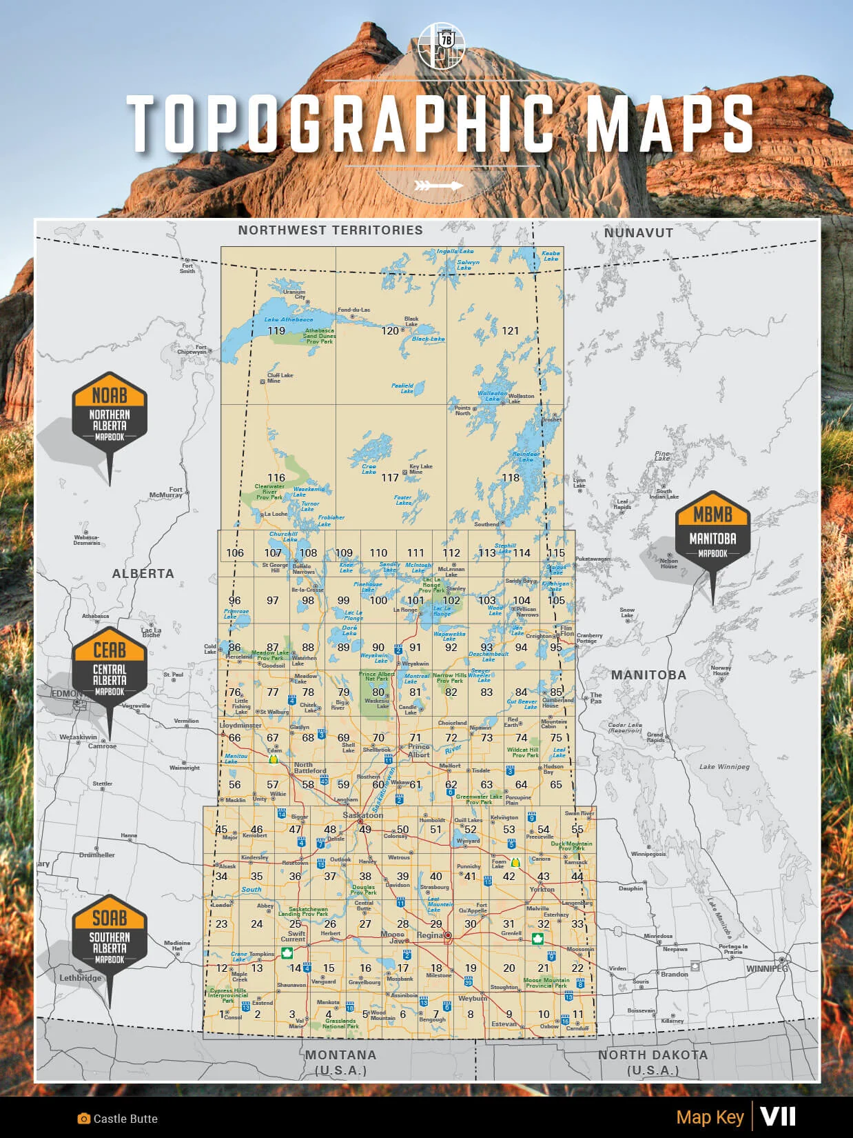 Saskatchewan Backroad Mapbook - Image 2