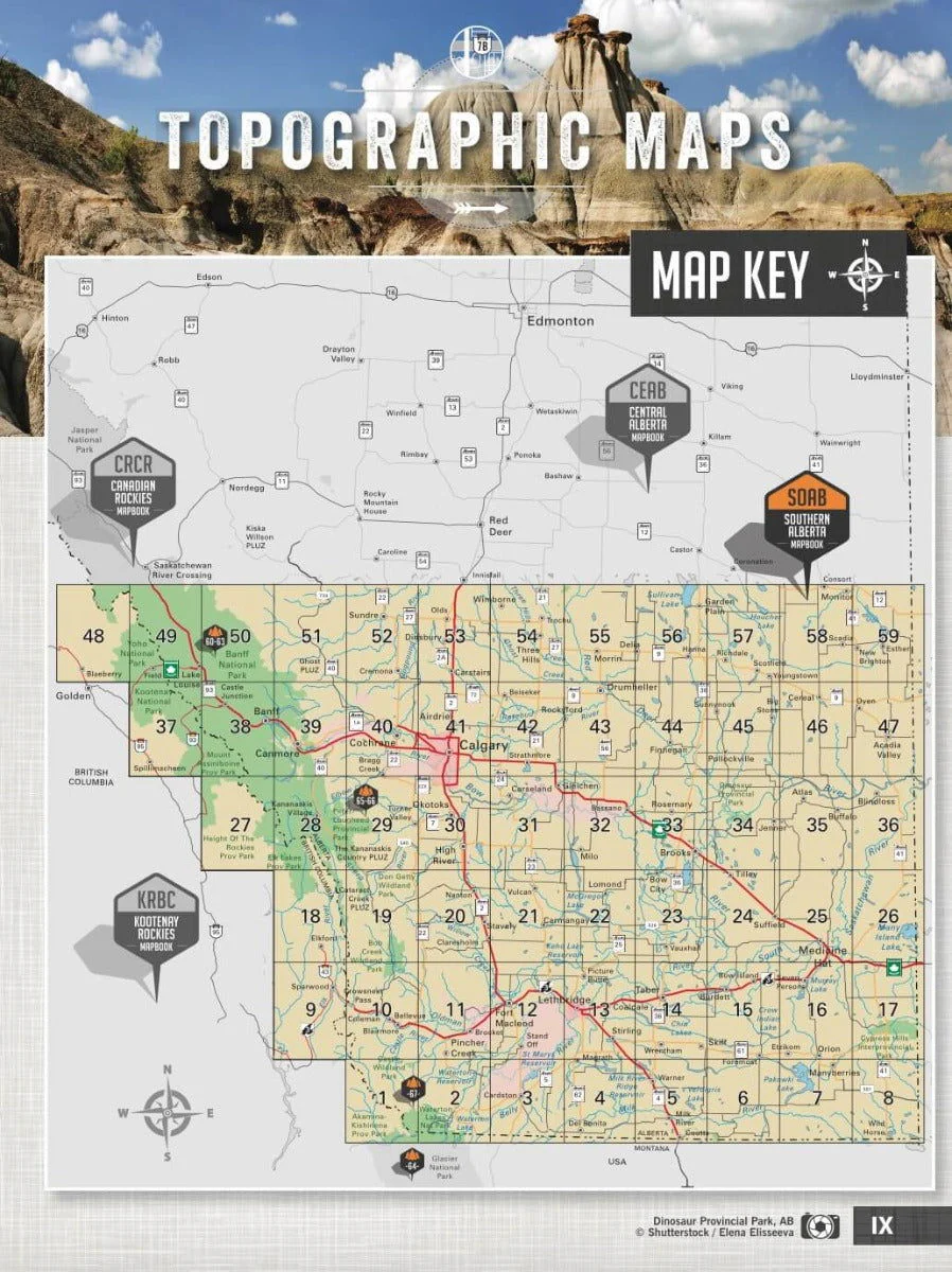 Southern Alberta Backroad Mapbook - Image 2