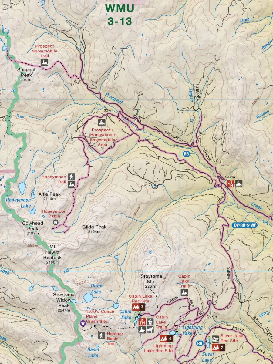 Squamish, Chilliwack & Merritt BC - Recreation Map - Image 6