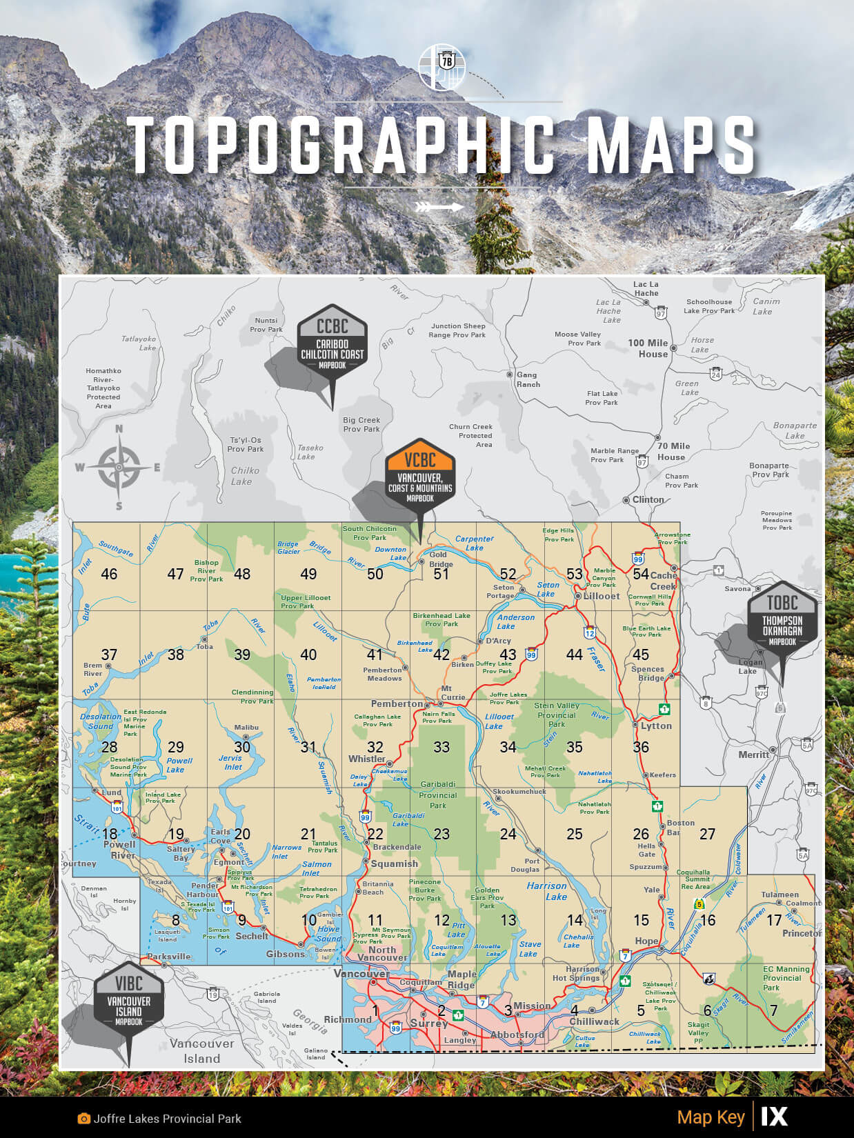 Vancouver, Coast & Mountains BC Backroad Mapbook - Image 2