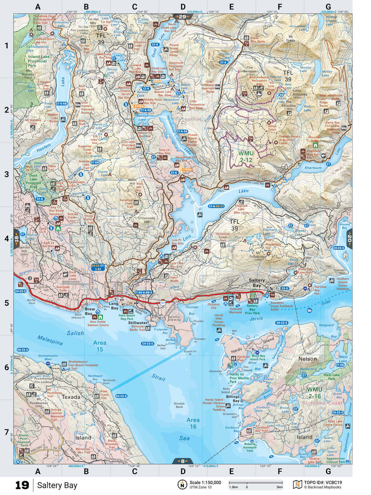 Vancouver, Coast & Mountains BC Backroad Mapbook - Image 6