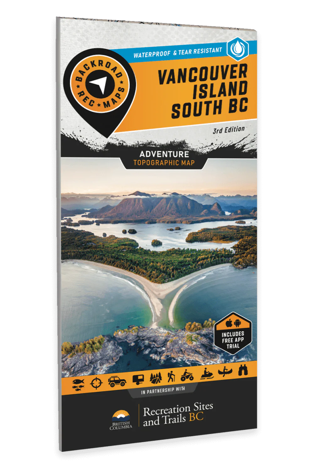 Vancouver Island South BC - Recreation Map