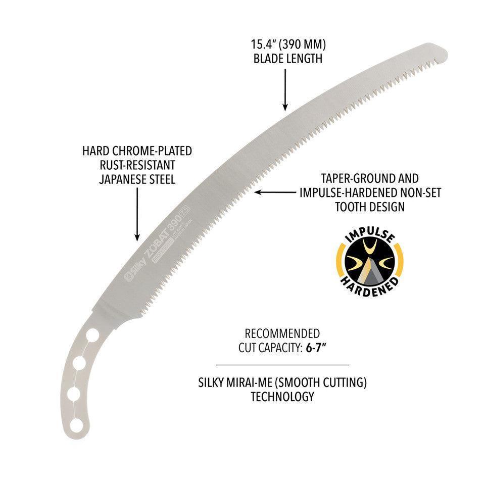 ZUBAT 390 (LG Teeth) Curved Pruning Saw - Image 4